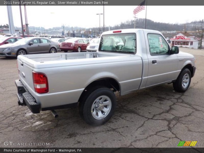  2011 Ranger XL Regular Cab Silver Metallic