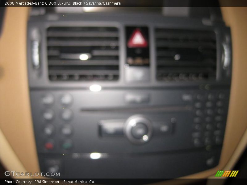 Black / Savanna/Cashmere 2008 Mercedes-Benz C 300 Luxury