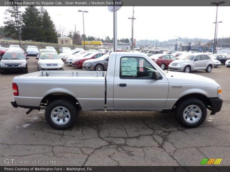  2011 Ranger XL Regular Cab Silver Metallic
