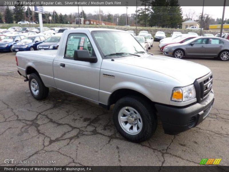 Front 3/4 View of 2011 Ranger XL Regular Cab