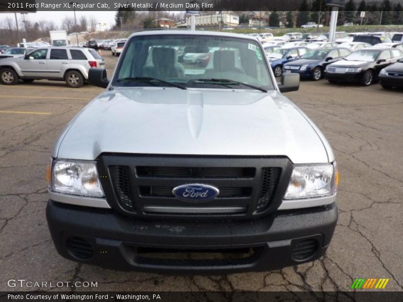  2011 Ranger XL Regular Cab Silver Metallic