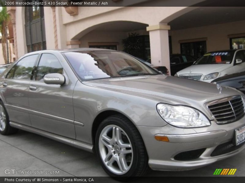 Pewter Metallic / Ash 2006 Mercedes-Benz S 430 Sedan