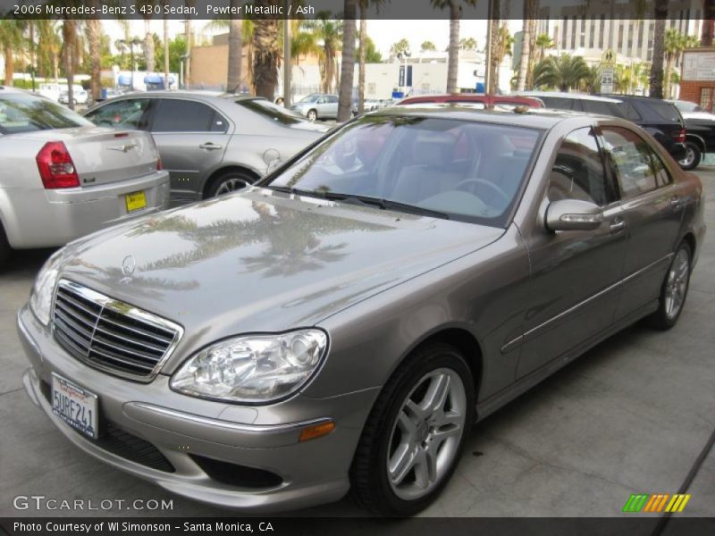 Pewter Metallic / Ash 2006 Mercedes-Benz S 430 Sedan