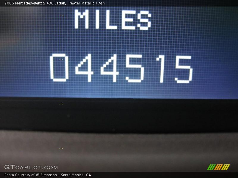 Pewter Metallic / Ash 2006 Mercedes-Benz S 430 Sedan
