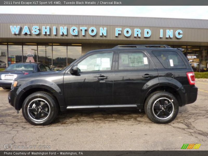 Tuxedo Black Metallic / Charcoal Black 2011 Ford Escape XLT Sport V6 4WD