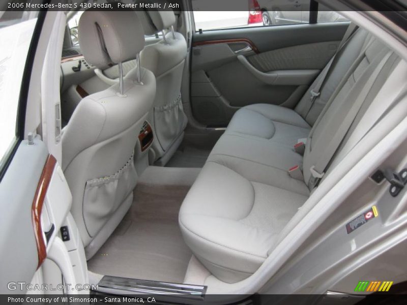  2006 S 430 Sedan Ash Interior