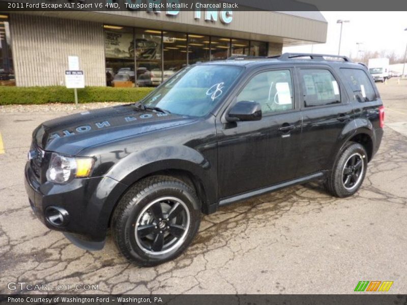 Tuxedo Black Metallic / Charcoal Black 2011 Ford Escape XLT Sport V6 4WD
