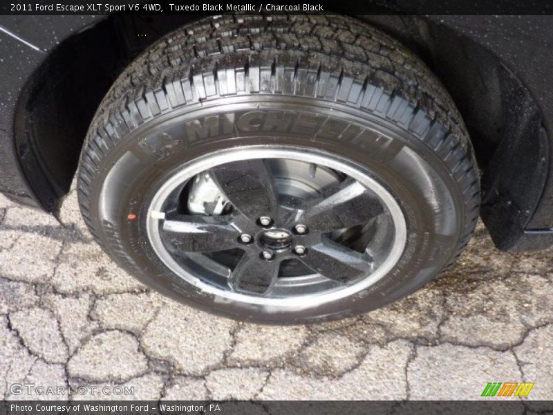 Tuxedo Black Metallic / Charcoal Black 2011 Ford Escape XLT Sport V6 4WD