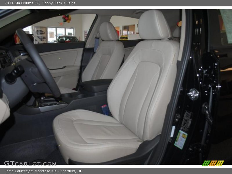  2011 Optima EX Beige Interior