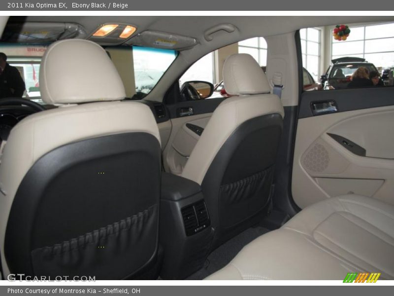  2011 Optima EX Beige Interior