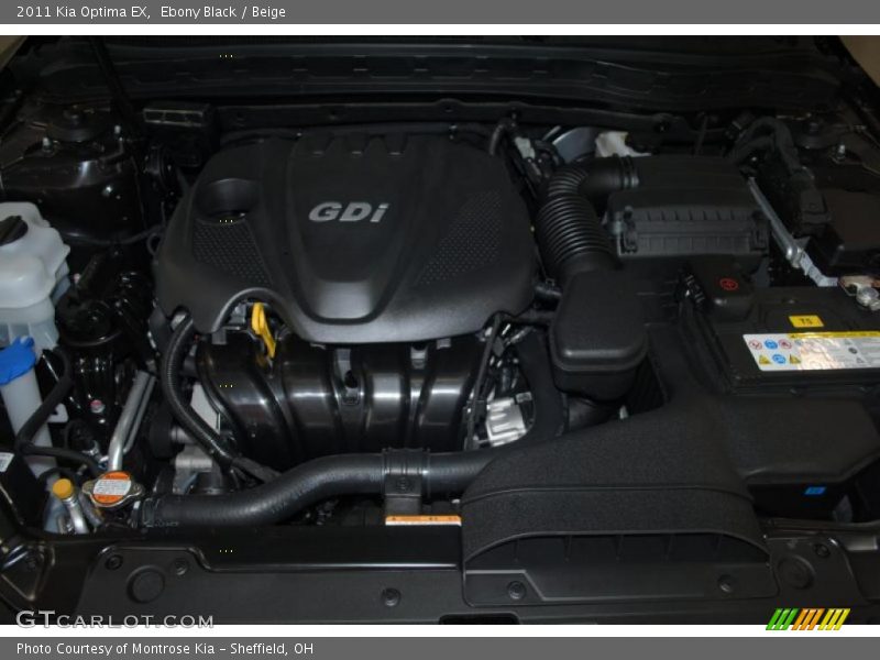  2011 Optima EX Engine - 2.4 Liter GDi DOHC 16-Valve VVT 4 Cylinder