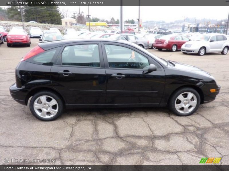 Pitch Black / Charcoal 2007 Ford Focus ZX5 SES Hatchback