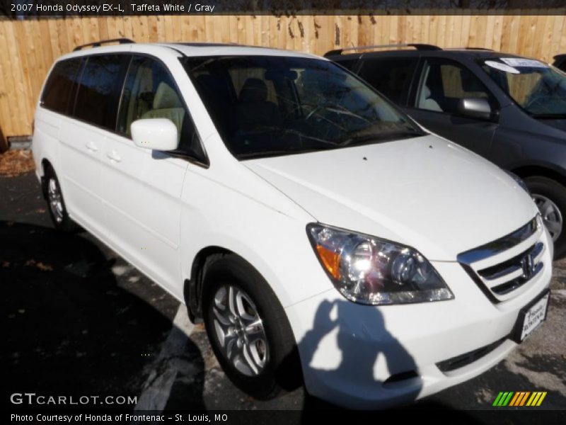 Taffeta White / Gray 2007 Honda Odyssey EX-L