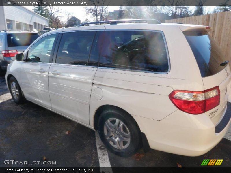 Taffeta White / Gray 2007 Honda Odyssey EX-L