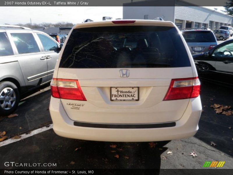 Taffeta White / Gray 2007 Honda Odyssey EX-L