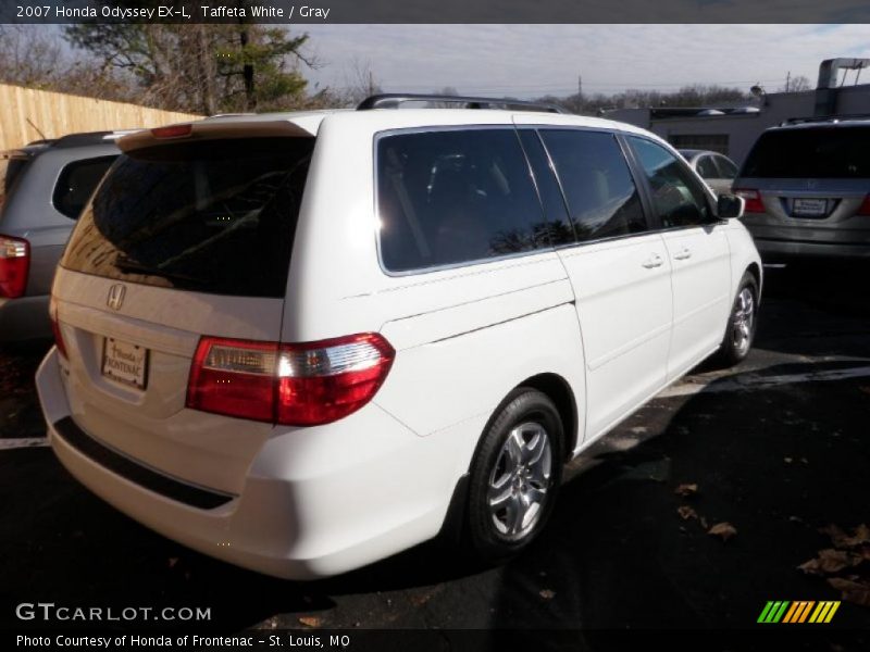 Taffeta White / Gray 2007 Honda Odyssey EX-L