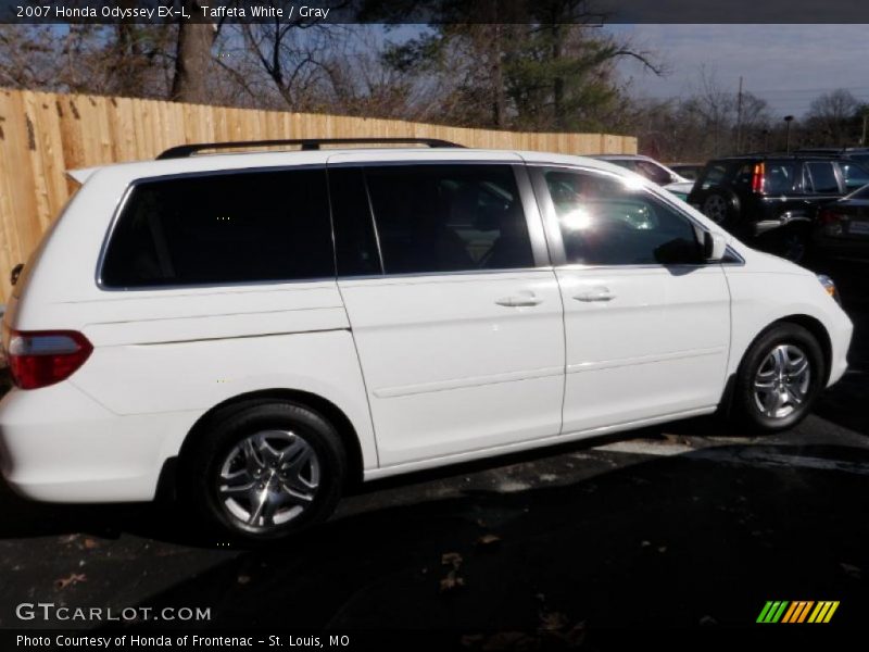 Taffeta White / Gray 2007 Honda Odyssey EX-L