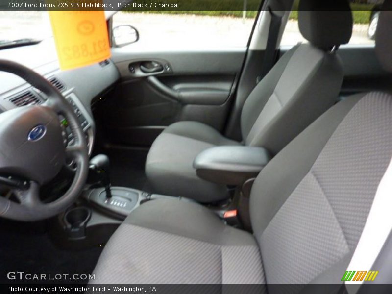 Pitch Black / Charcoal 2007 Ford Focus ZX5 SES Hatchback