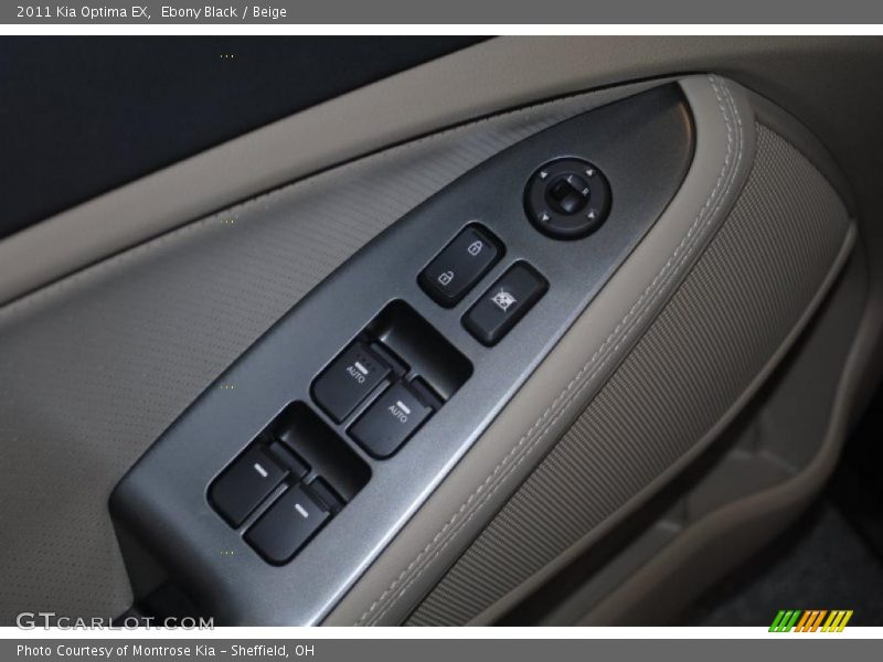 Controls of 2011 Optima EX