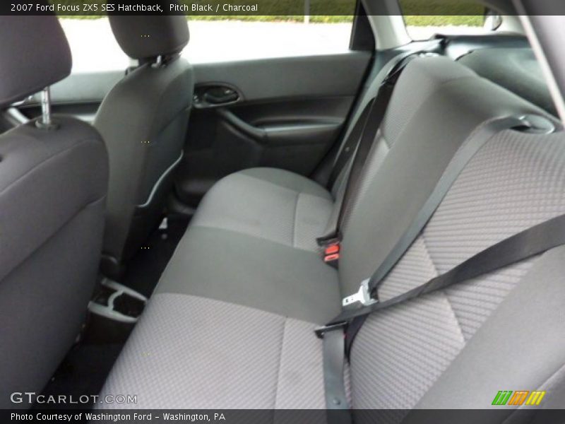 Pitch Black / Charcoal 2007 Ford Focus ZX5 SES Hatchback