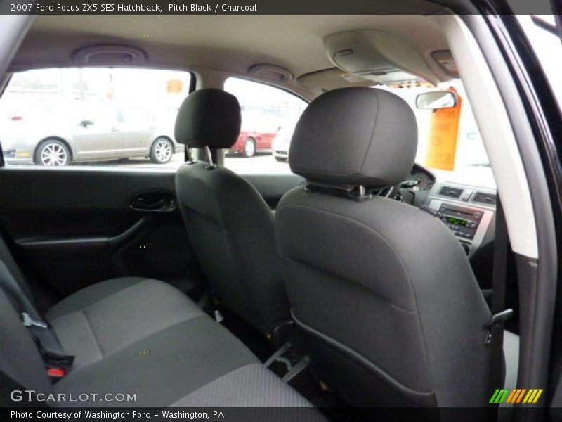 Pitch Black / Charcoal 2007 Ford Focus ZX5 SES Hatchback