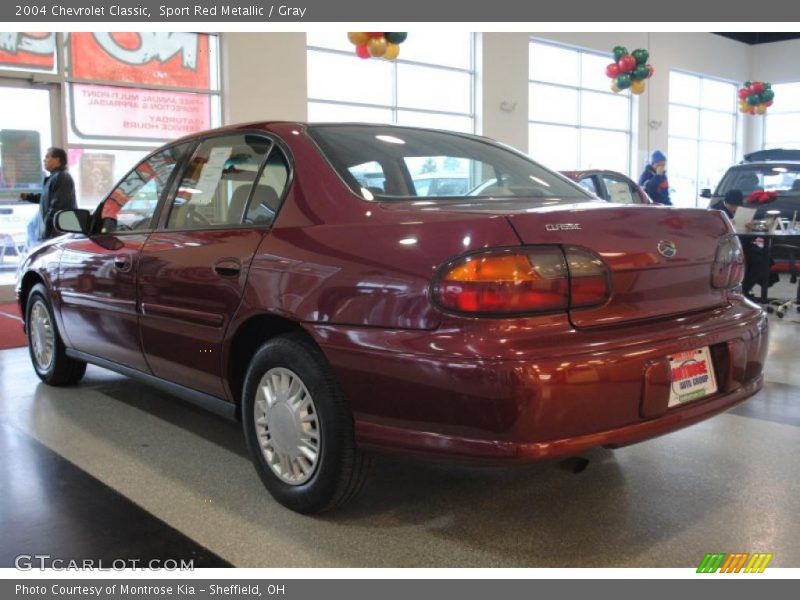 Sport Red Metallic / Gray 2004 Chevrolet Classic