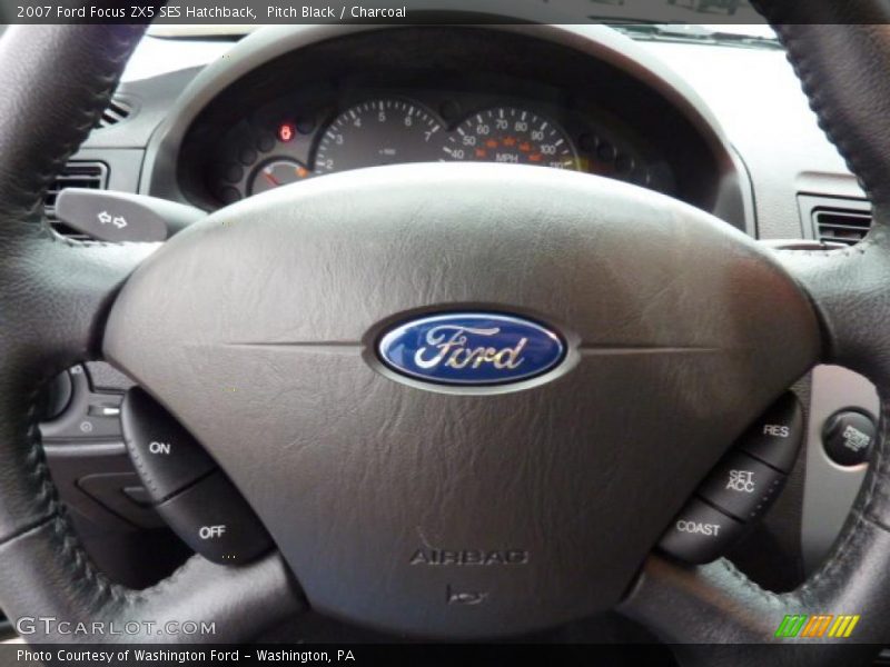 Pitch Black / Charcoal 2007 Ford Focus ZX5 SES Hatchback
