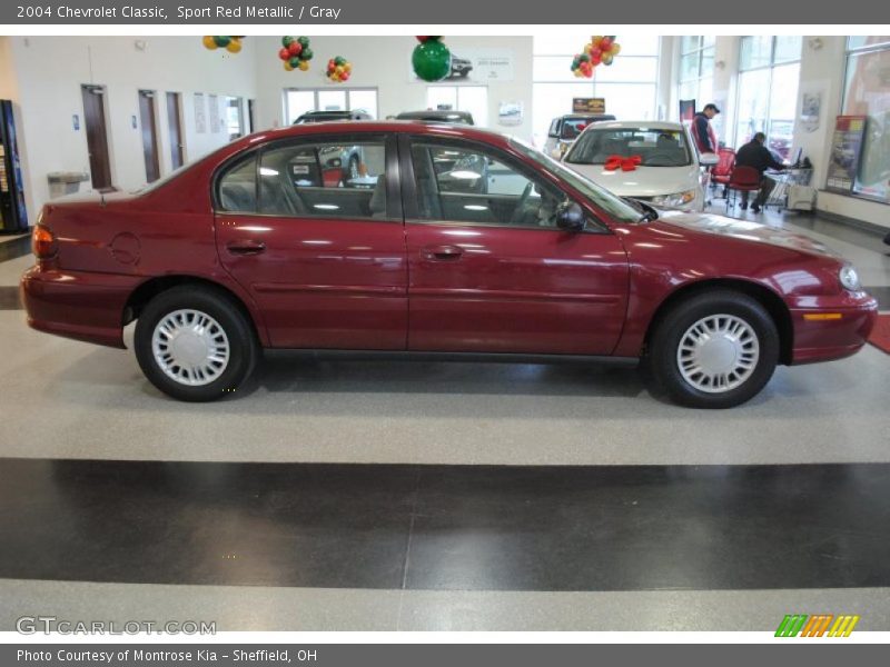 Sport Red Metallic / Gray 2004 Chevrolet Classic