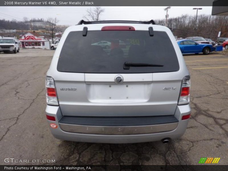 Silver Metallic / Black 2008 Mercury Mariner V6 4WD