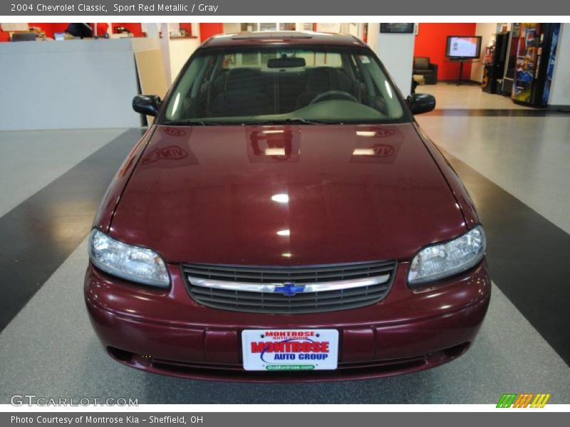 Sport Red Metallic / Gray 2004 Chevrolet Classic