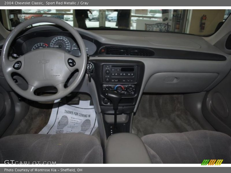 Sport Red Metallic / Gray 2004 Chevrolet Classic