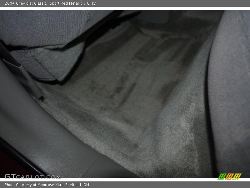 Sport Red Metallic / Gray 2004 Chevrolet Classic
