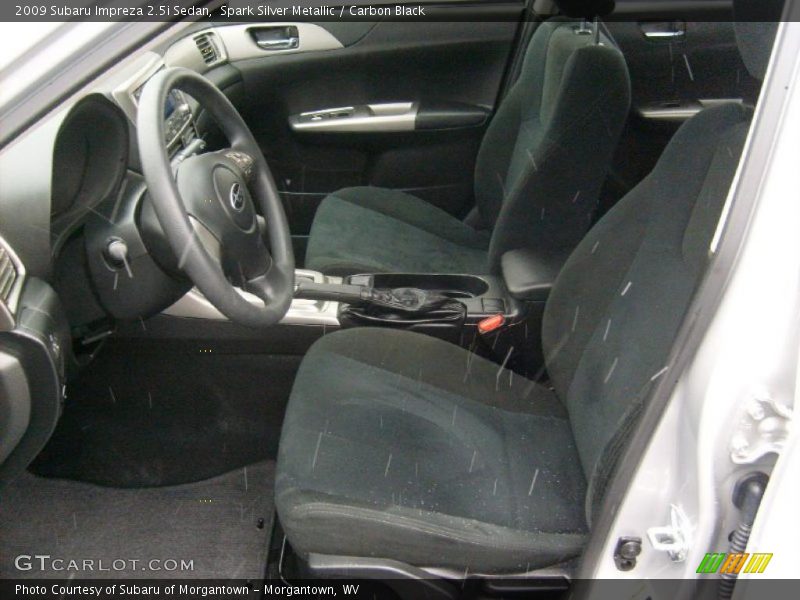 Spark Silver Metallic / Carbon Black 2009 Subaru Impreza 2.5i Sedan