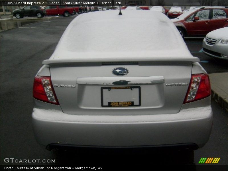 Spark Silver Metallic / Carbon Black 2009 Subaru Impreza 2.5i Sedan