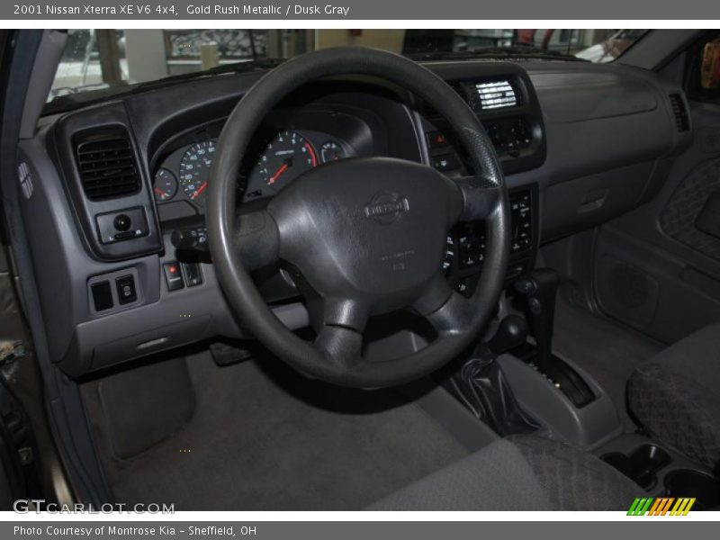 Gold Rush Metallic / Dusk Gray 2001 Nissan Xterra XE V6 4x4