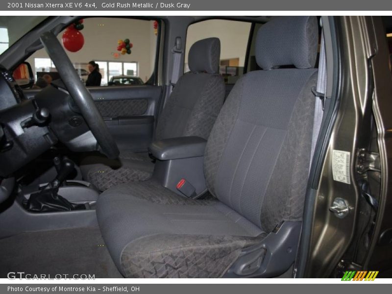 Gold Rush Metallic / Dusk Gray 2001 Nissan Xterra XE V6 4x4