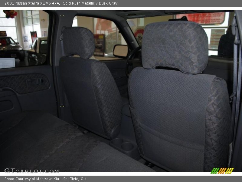 Gold Rush Metallic / Dusk Gray 2001 Nissan Xterra XE V6 4x4