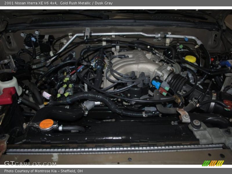 Gold Rush Metallic / Dusk Gray 2001 Nissan Xterra XE V6 4x4