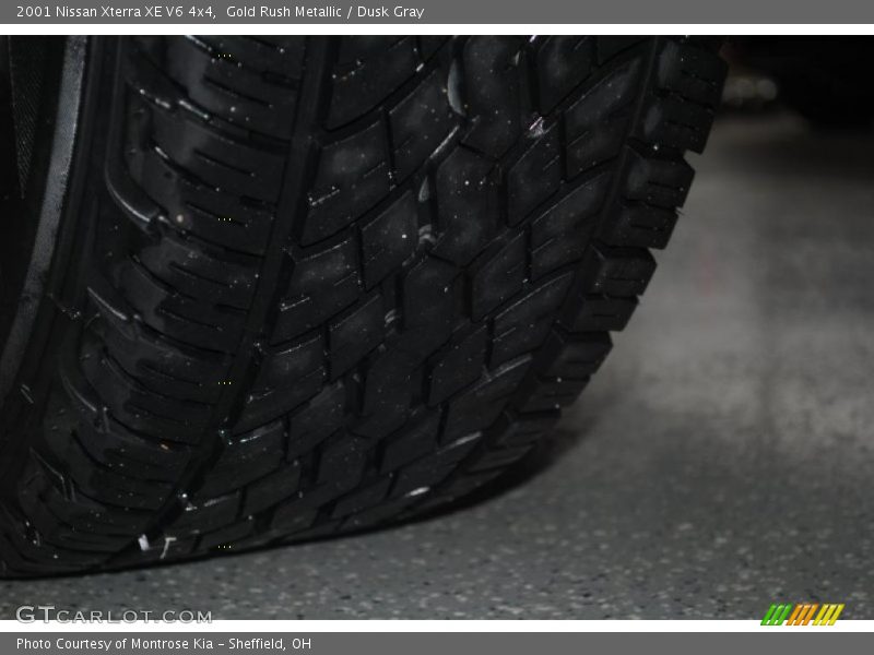 Gold Rush Metallic / Dusk Gray 2001 Nissan Xterra XE V6 4x4