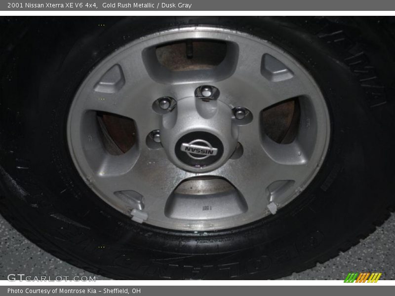 Gold Rush Metallic / Dusk Gray 2001 Nissan Xterra XE V6 4x4