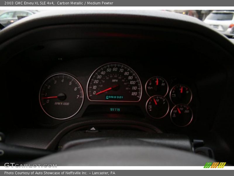 Carbon Metallic / Medium Pewter 2003 GMC Envoy XL SLE 4x4