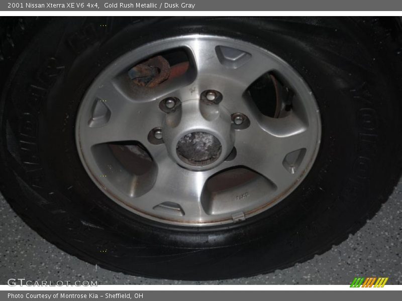 Gold Rush Metallic / Dusk Gray 2001 Nissan Xterra XE V6 4x4