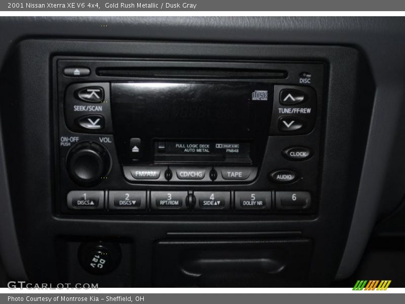 Gold Rush Metallic / Dusk Gray 2001 Nissan Xterra XE V6 4x4