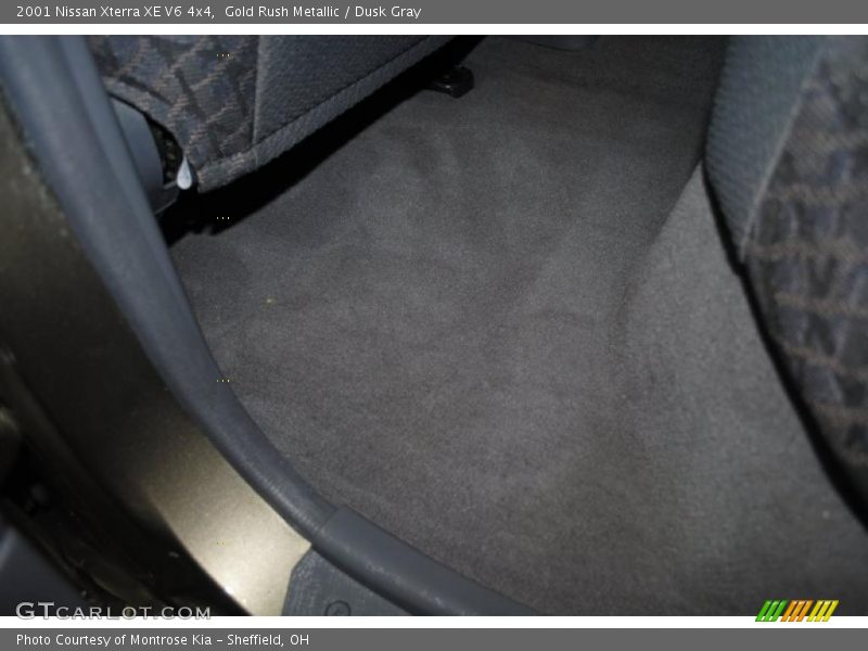 Gold Rush Metallic / Dusk Gray 2001 Nissan Xterra XE V6 4x4