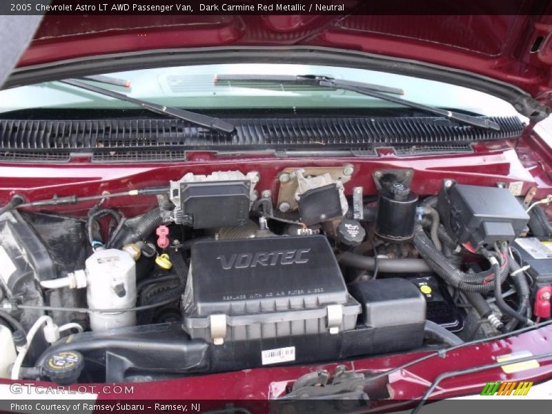  2005 Astro LT AWD Passenger Van Engine - 4.3 Liter OHV 12-Valve V6