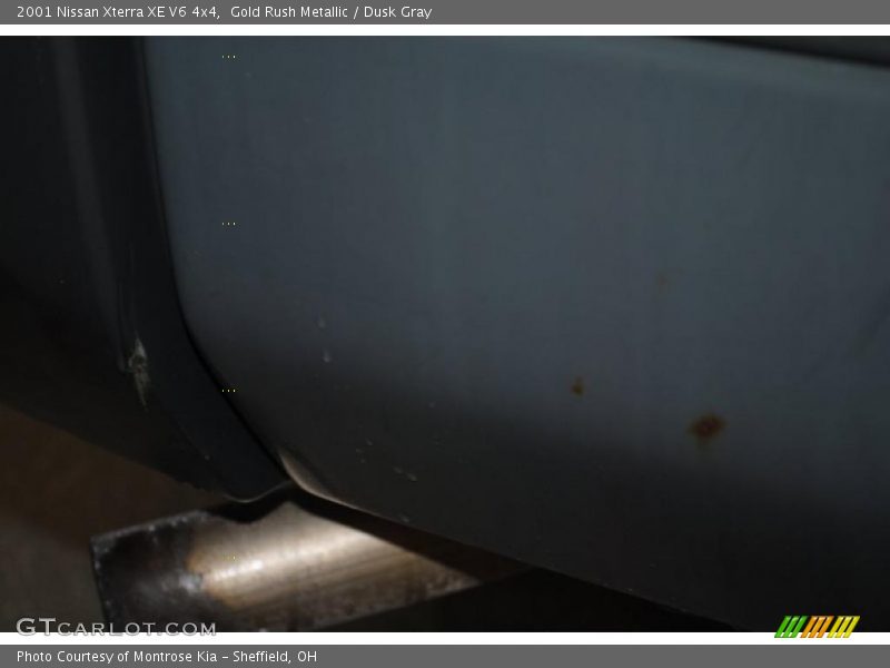 Gold Rush Metallic / Dusk Gray 2001 Nissan Xterra XE V6 4x4