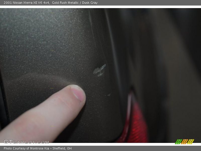 Gold Rush Metallic / Dusk Gray 2001 Nissan Xterra XE V6 4x4
