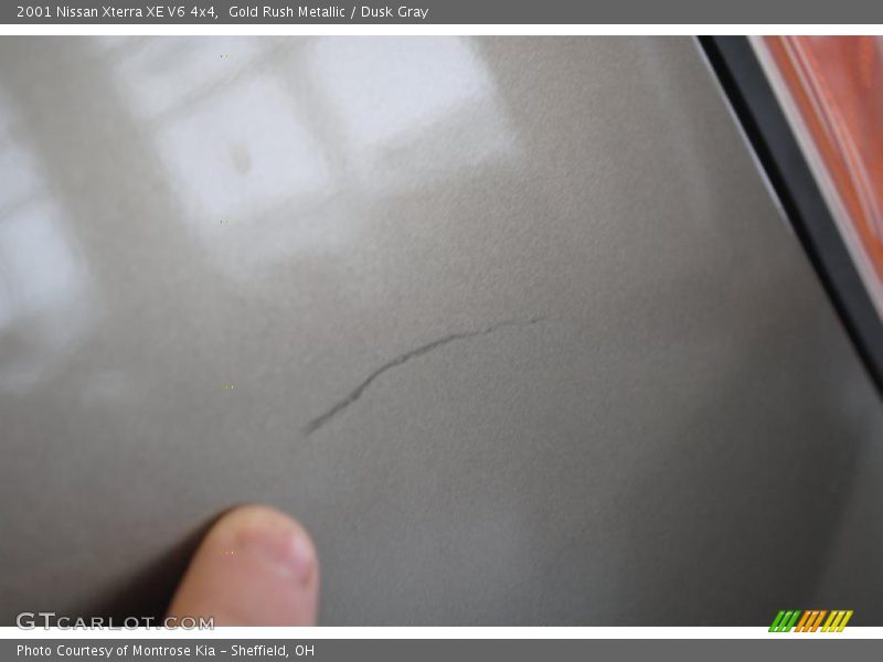 Gold Rush Metallic / Dusk Gray 2001 Nissan Xterra XE V6 4x4