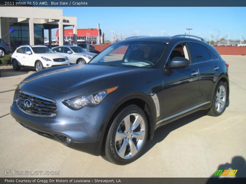 Blue Slate / Graphite 2011 Infiniti FX 50 AWD