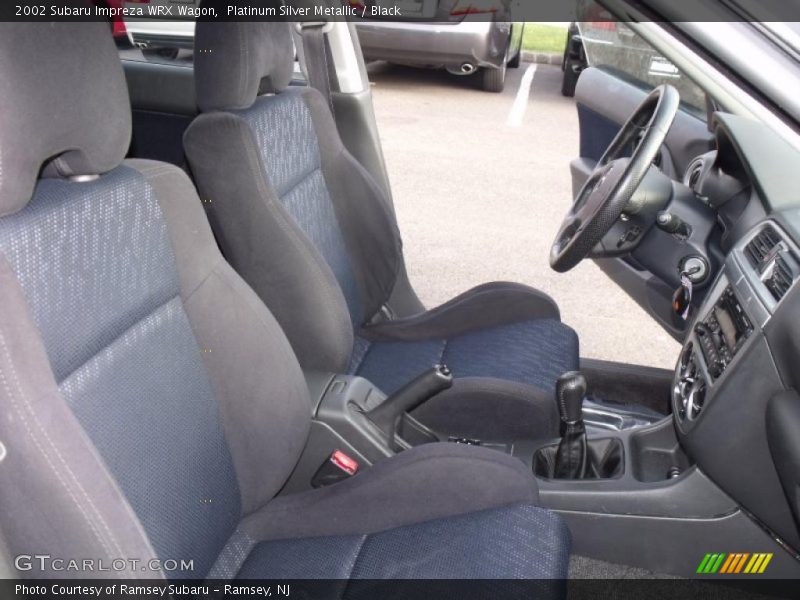  2002 Impreza WRX Wagon Black Interior